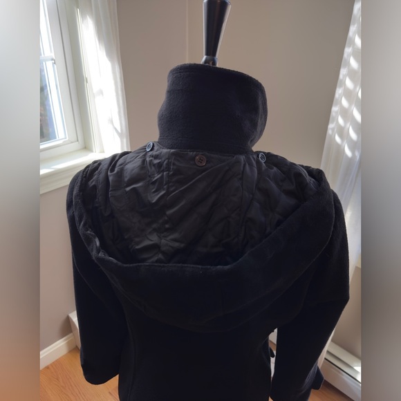 Ellen Tracy Women's Black Wool Coat - Picture 7 of 16